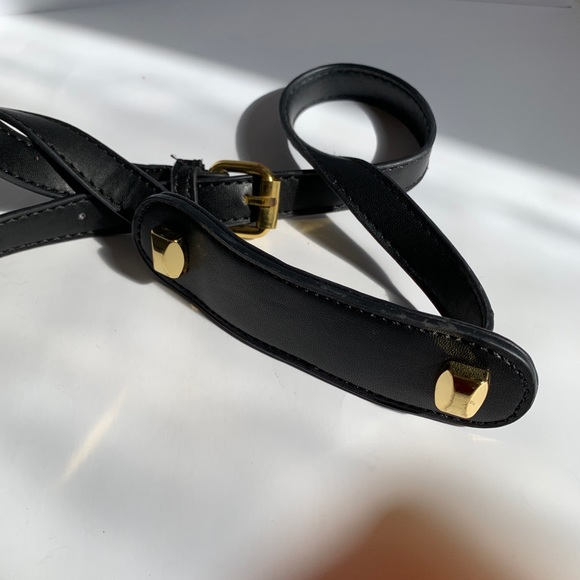 Adrienne Vittadini Crossbody Handbag Black Leather Purse 30182 - Picture 12 of 12